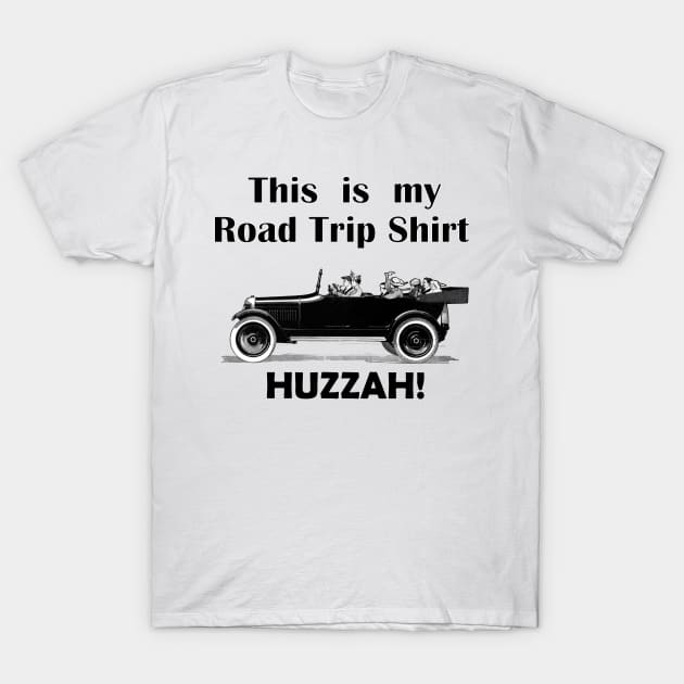 Lispe 1900s Road Trip T-Shirt by Lispe